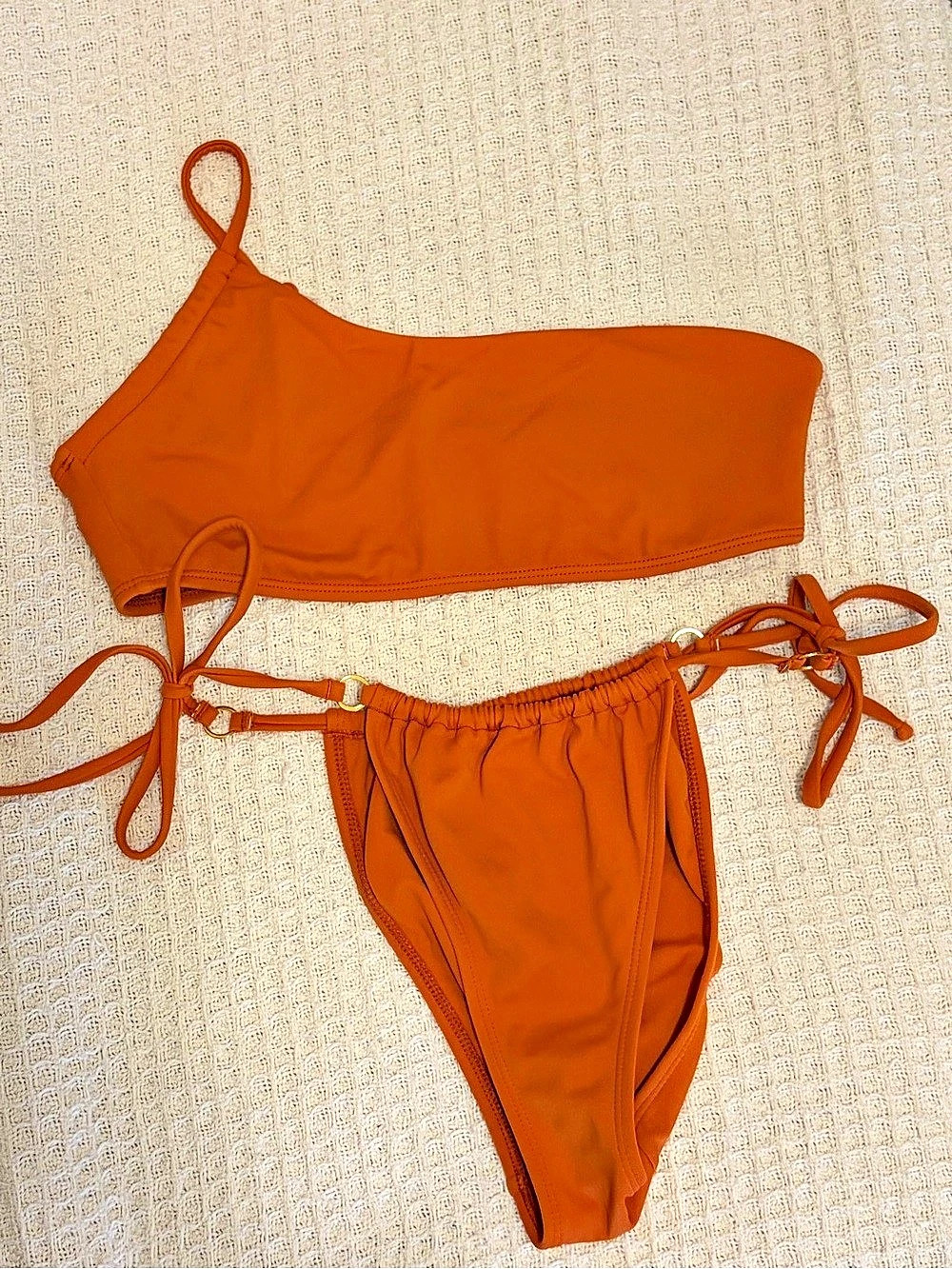 PacSun Orange Bikini Set Size Small